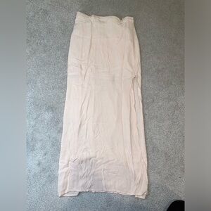 Forever 21 maxi skirt with slit